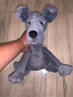 Jellycat Zeus Great Dane Plush 10.6 Inches Tall VHTF Retired New DS With Tags